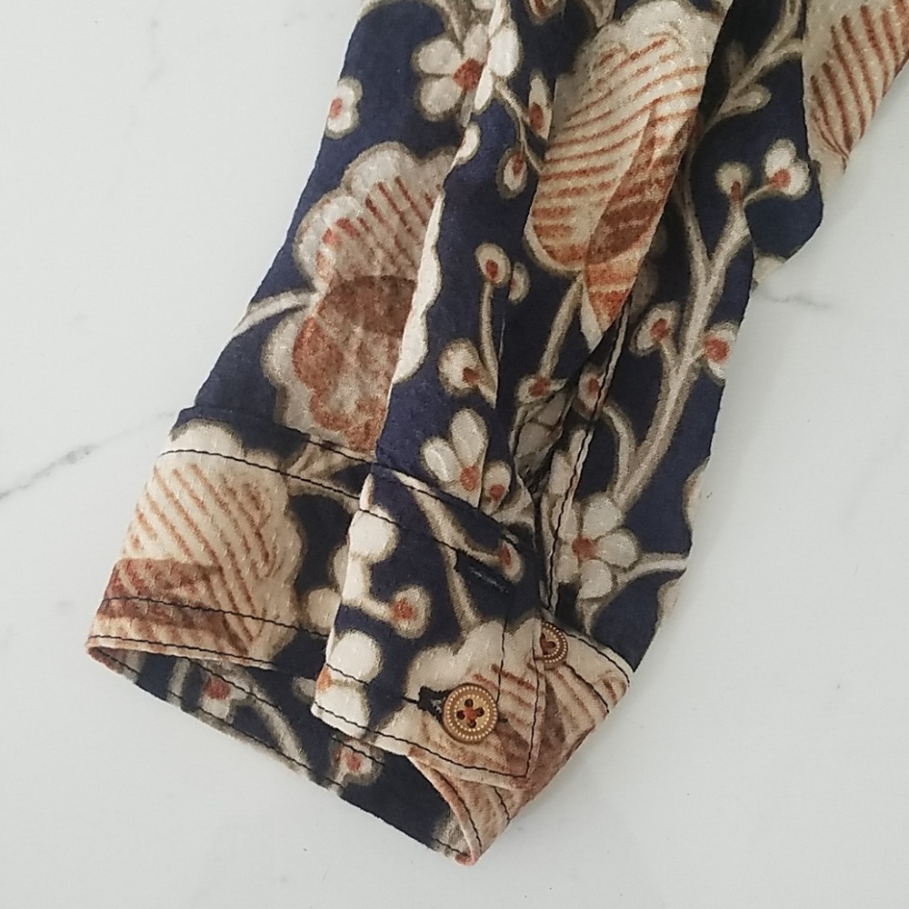 Anthropologie - Maeve Orli Bibbed Button Down View 4